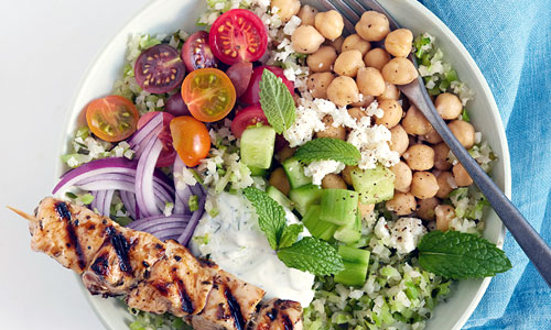 Mediterranean Rice Bowl